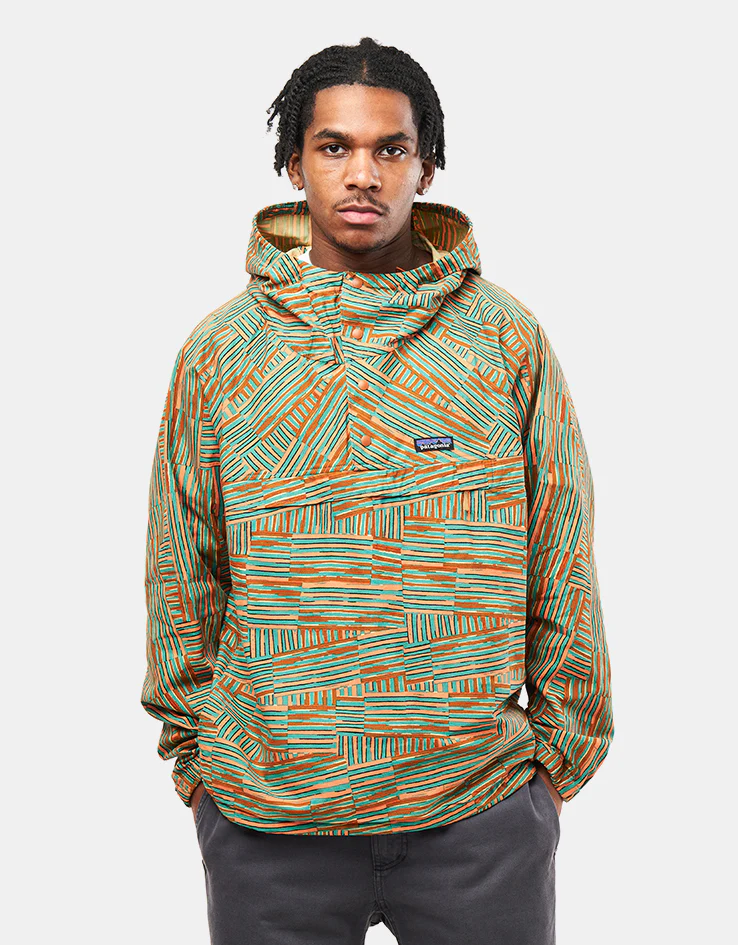 Patagonia Funhoggers Anorak - Quilty Fitz: Heartleaf Green