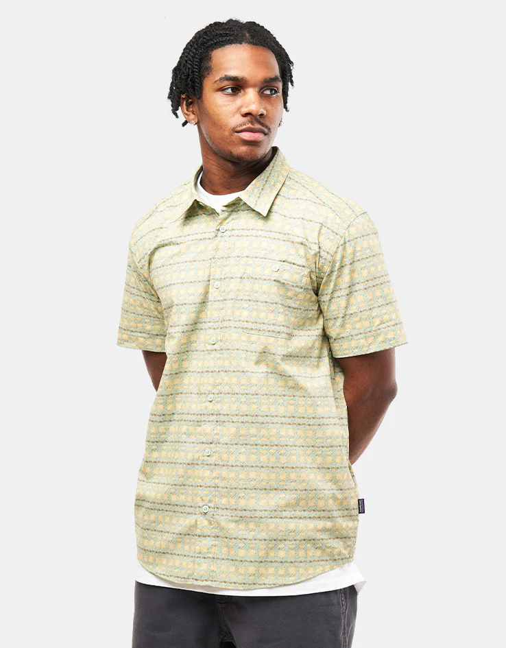 Patagonia Go To S/S Shirt - Piers: Rinsed Green - Image 3