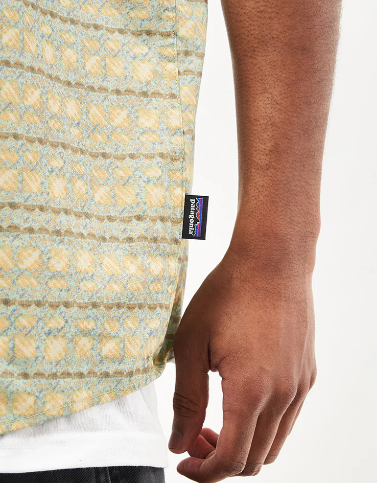Patagonia Go To S/S Shirt - Piers: Rinsed Green - Image 4