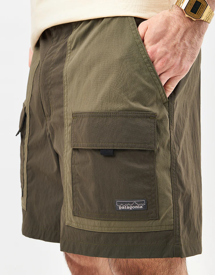 Patagonia Outdoor Everyday 6" Shorts - Pine Needle Green - Image 4