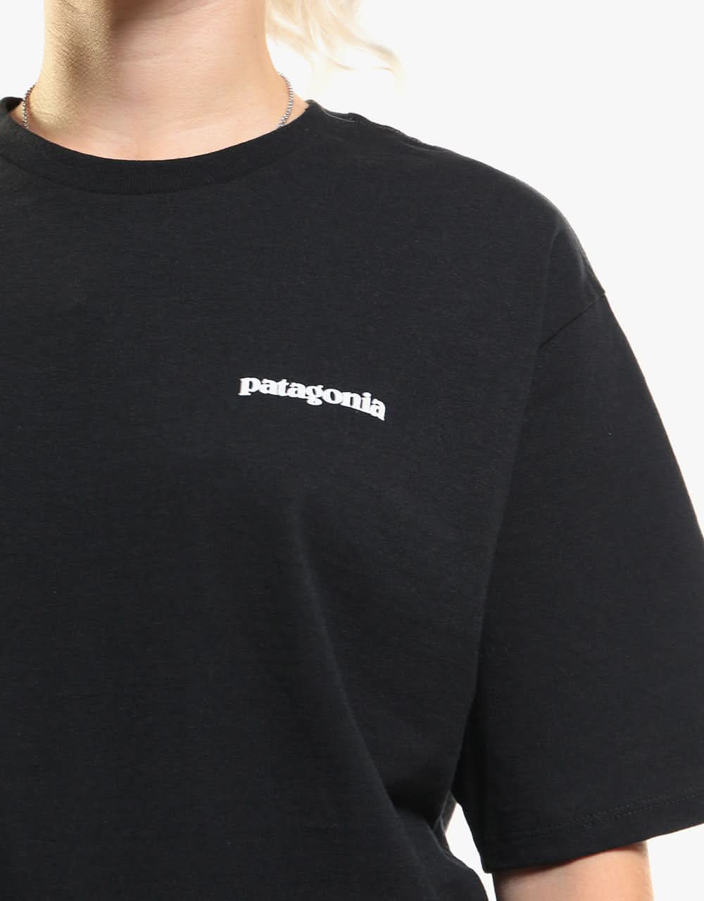 Patagonia P-6 Logo Responsibili-Tee® - Black - Image 8