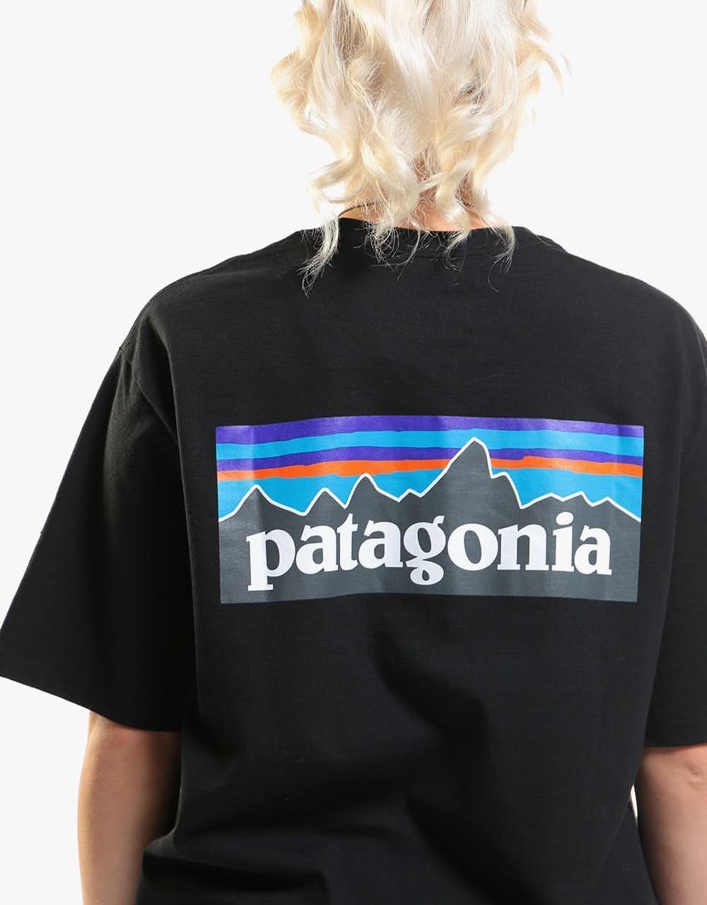 Patagonia P-6 Logo Responsibili-Tee® - Black - Image 9