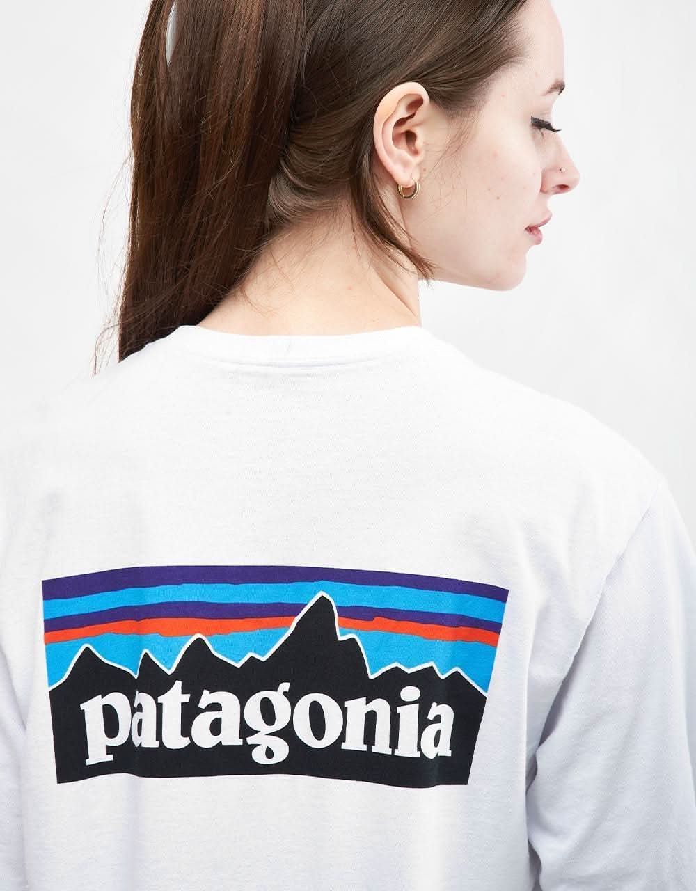 Patagonia P-6 Logo Responsibili-Tee® - White - Image 11