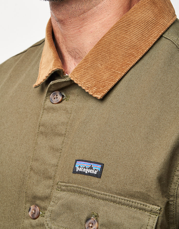 Patagonia Point Reyes Canvas Jacket - Basin Green - Image 4