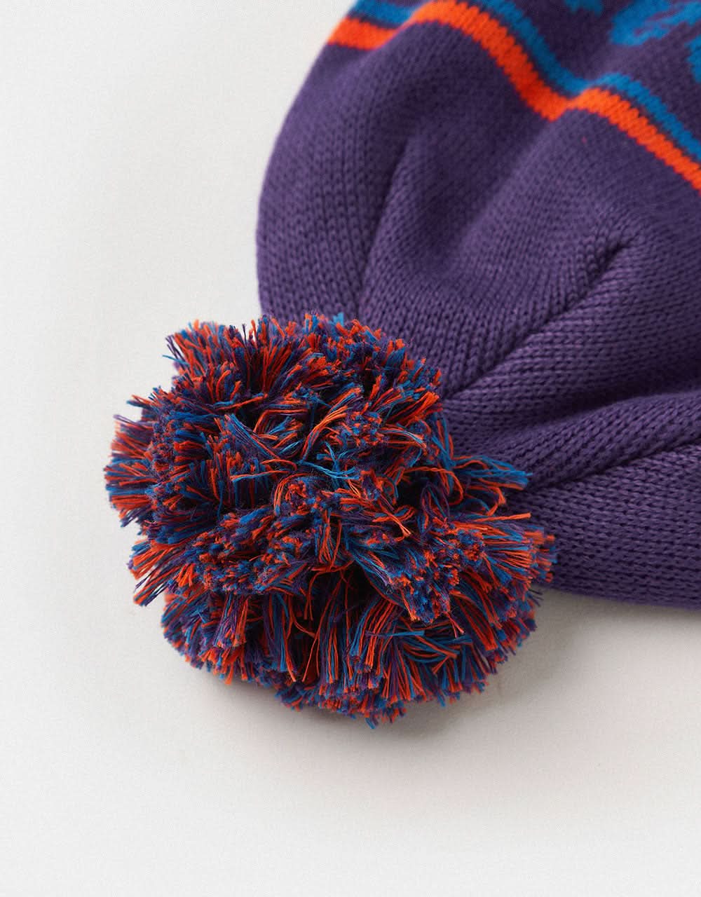 Patagonia Powder Town Beanie - Park Stripe/Purple - Image 3