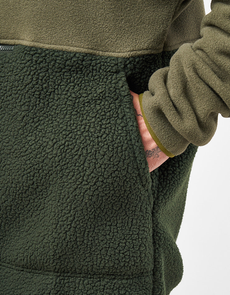 Patagonia Retro Pile 1/2 Snap Pullover Fleece - Old Growth Green - Image 4