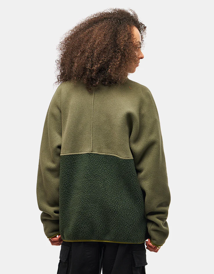 Patagonia Retro Pile 1/2 Snap Pullover Fleece - Old Growth Green - Image 7