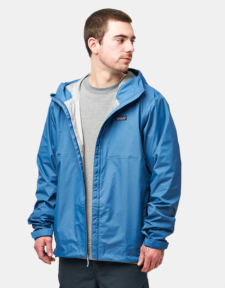 Patagonia Torrentshell 3L Rain Jacket - Aquatic Blue - Image 3