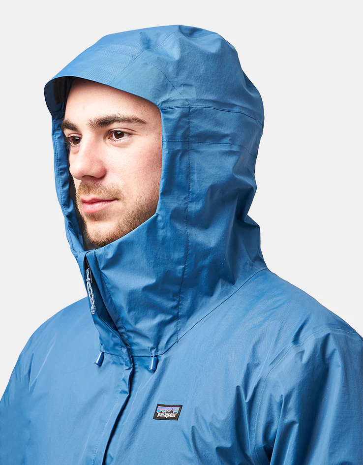 Patagonia Torrentshell 3L Rain Jacket - Aquatic Blue - Image 8