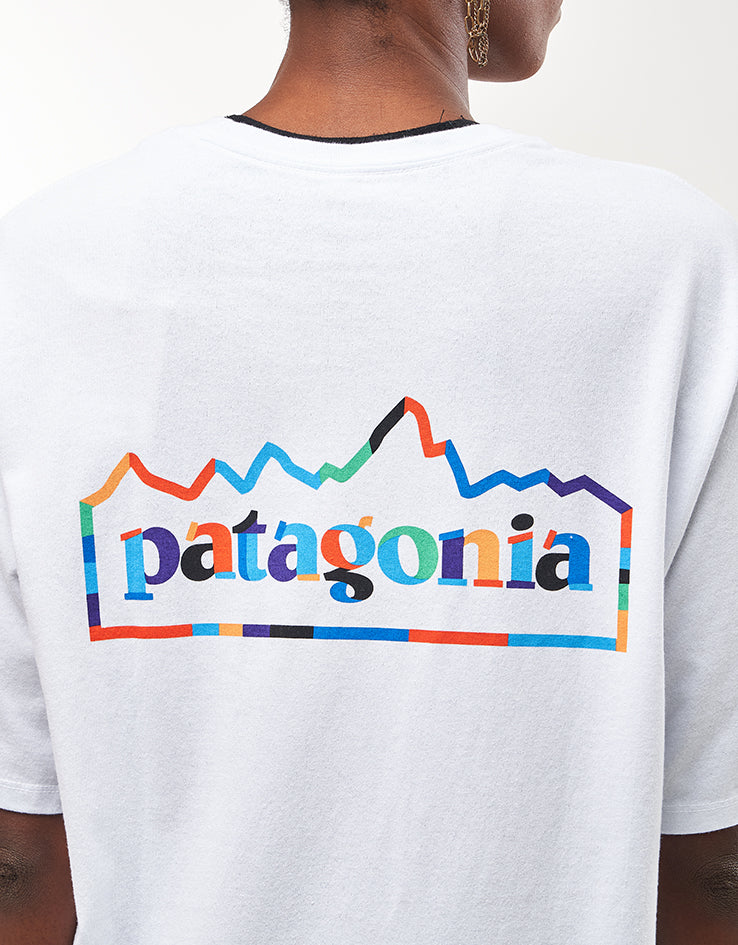 Patagonia Unity Fitz Responsibili-Tee T-Shirt - White - Image 7
