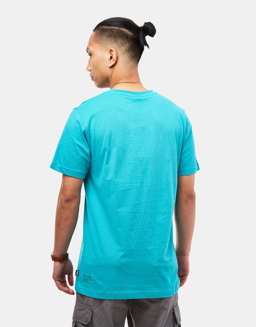 Picture Art LM01 Organic T-Shirt - Spectra Green - Image 3