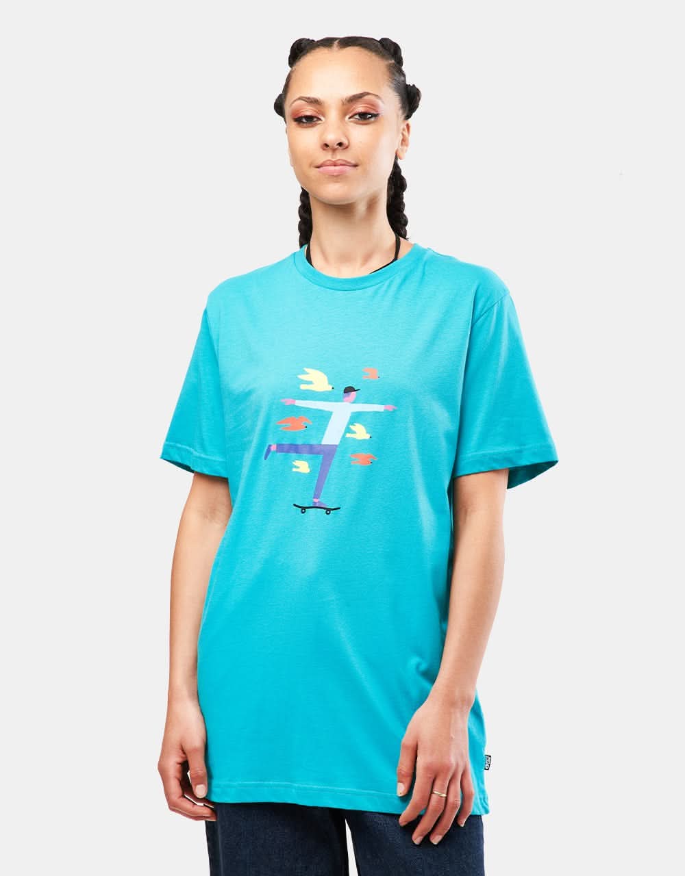 Picture Art LM01 Organic T-Shirt - Spectra Green - Image 5