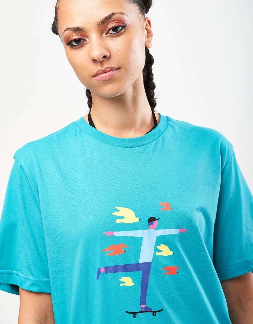Picture Art LM01 Organic T-Shirt - Spectra Green - Image 7