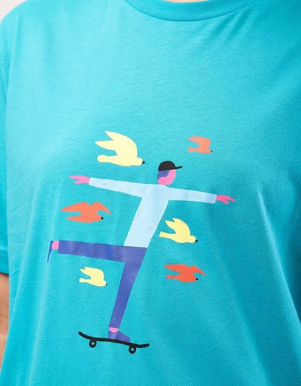 Picture Art LM01 Organic T-Shirt - Spectra Green - Image 8