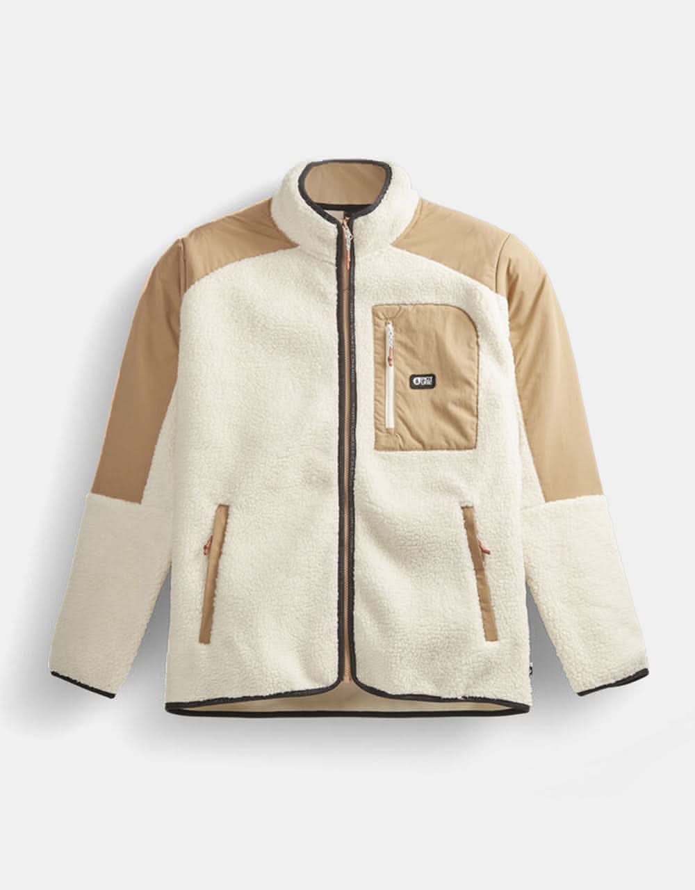 Picture Quilchena Zip Fleece - Tofu/Tanin - Image 3