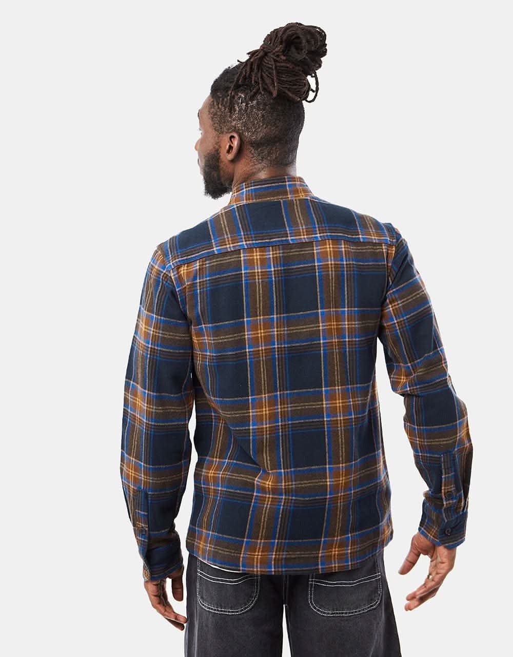 Picture Relowa L/S Shirt - Plaid Dark Blue - Image 6