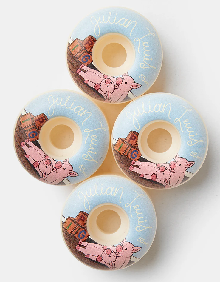 Pig Lewis Piggie 97a Skateboard Wheels - 55mm - Image 2