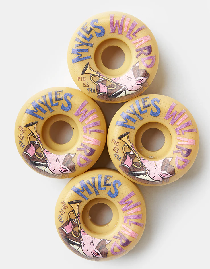 Pig Willard Jazz 97a Conical Shape Skateboard Wheels - 53mm - Image 2