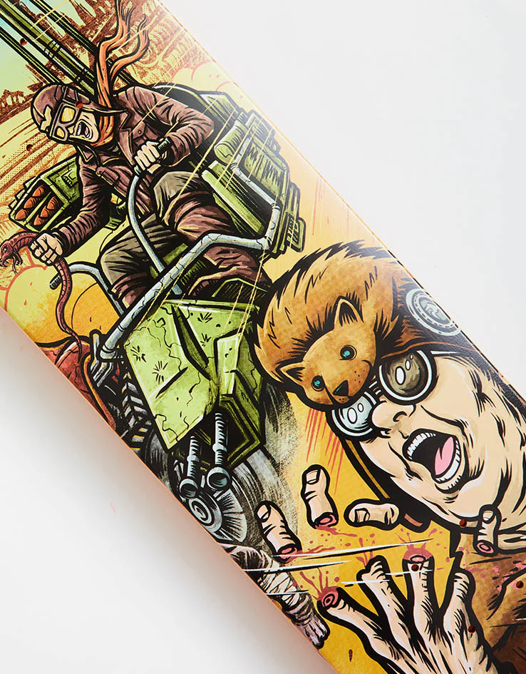 Plan B McClung Supercharged 'Mad Max' Skateboard Deck - 8.25" - Image 2