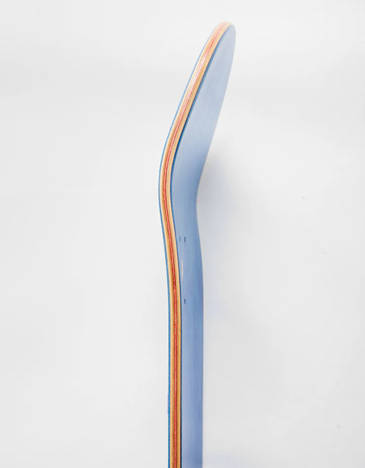 Poetic Collective Blue Strokes Skateboard Deck - Image 5