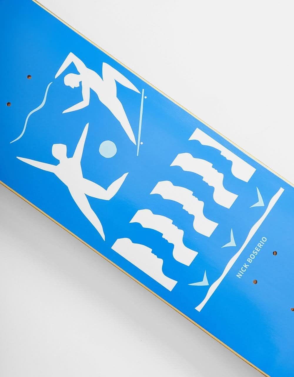 Polar Boserio Cut Out Skateboard Deck - Blue - Image 4