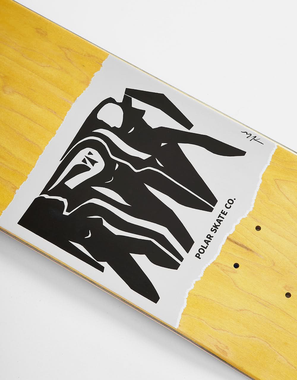 Polar Boserio Cut Out Skateboard Deck - Blue - Image 5