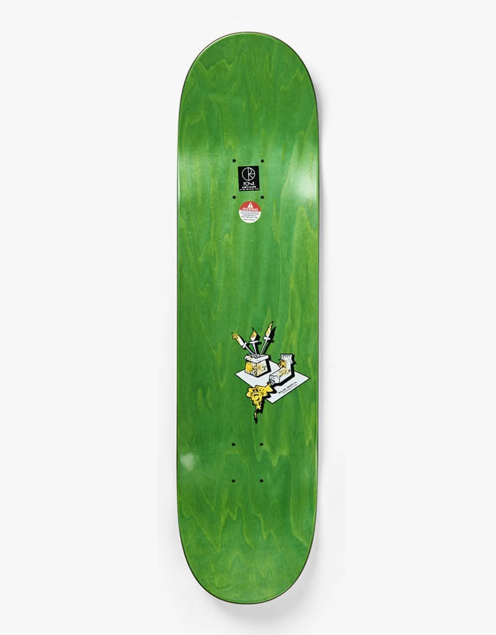 Polar Brady Painter Skateboard Deck - 8.25" - Image 2
