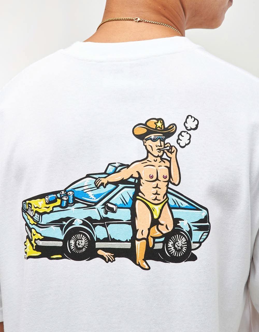 Polar Cowboy Cop T-Shirt - White - Image 3