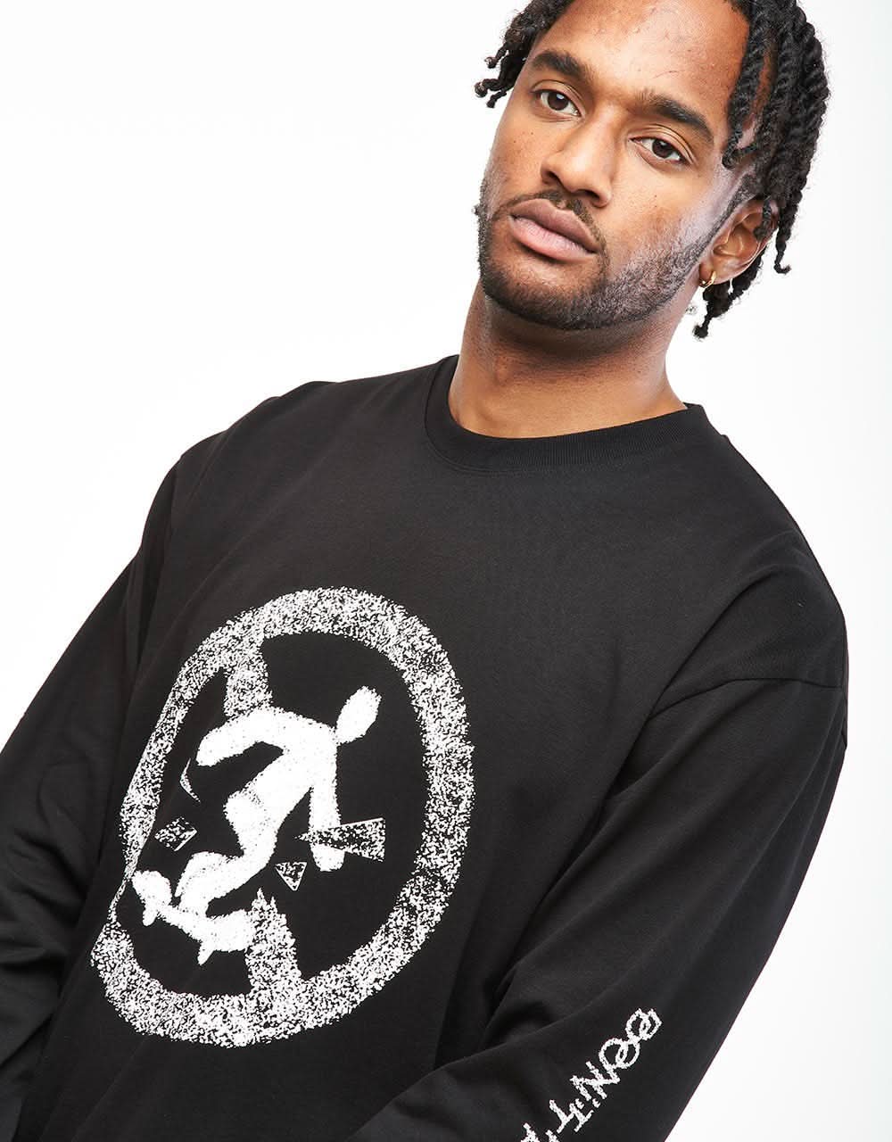 Polar Don't Play L/S T-Shirt - Black - Image 3