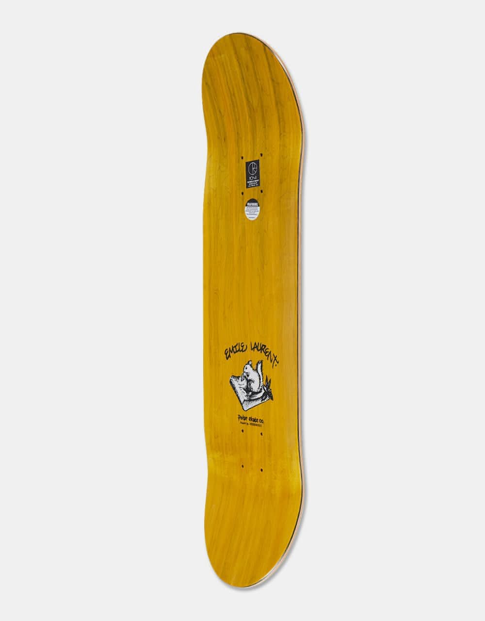 Polar Emile Burnside 2084 Skateboard Deck - 8.125" (Short) - Image 2