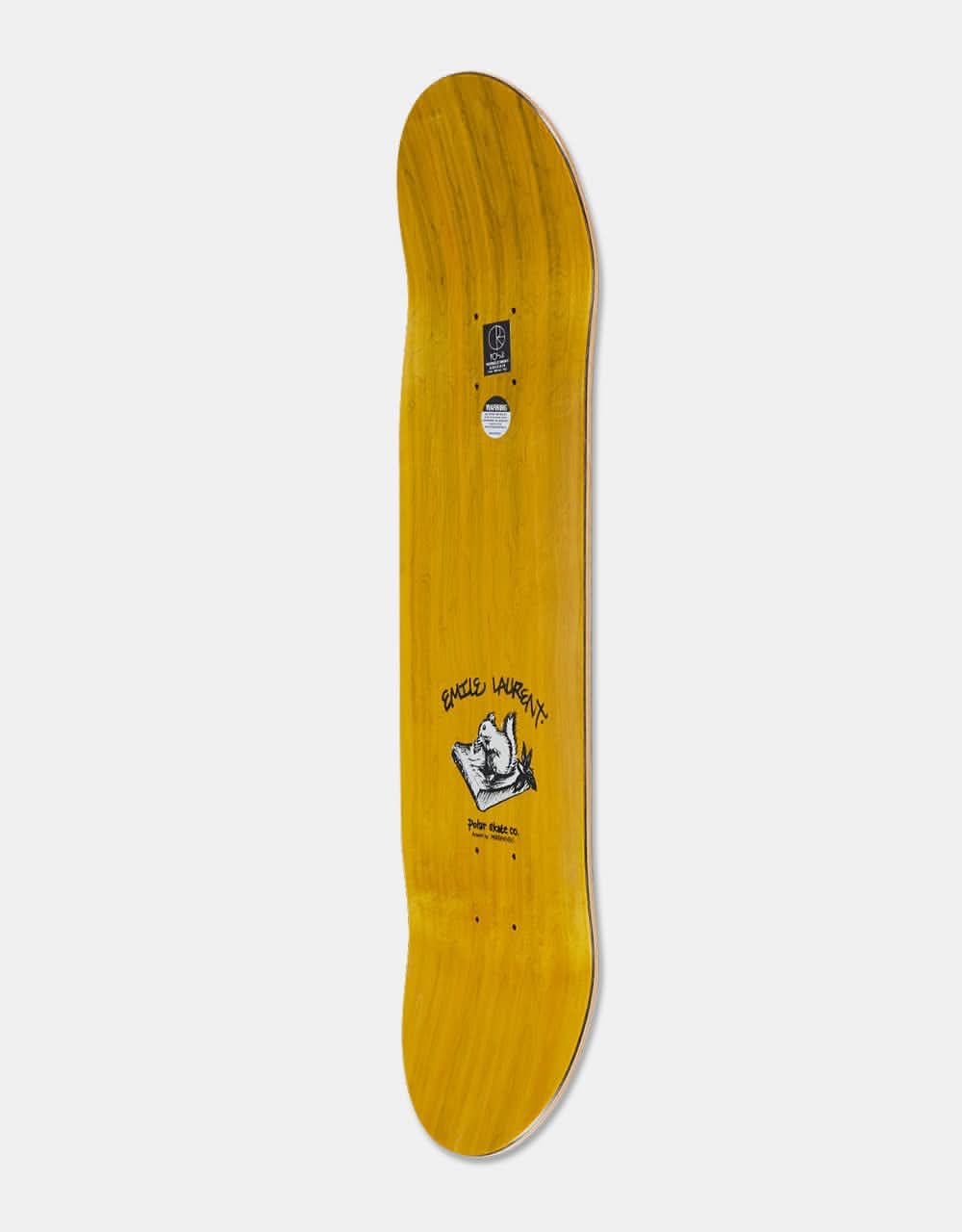 Polar Emile Burnside 2084 Skateboard Deck - 8.5" - Image 2