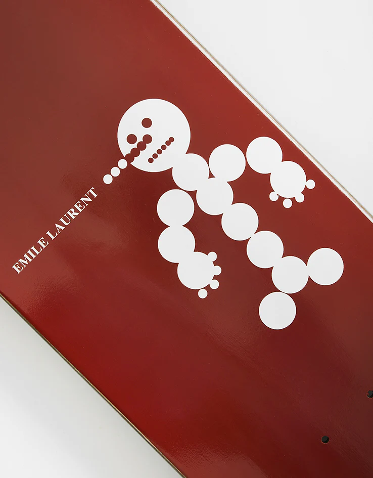 Polar Emile Snowman Skateboard Deck - 8.25" - Image 3