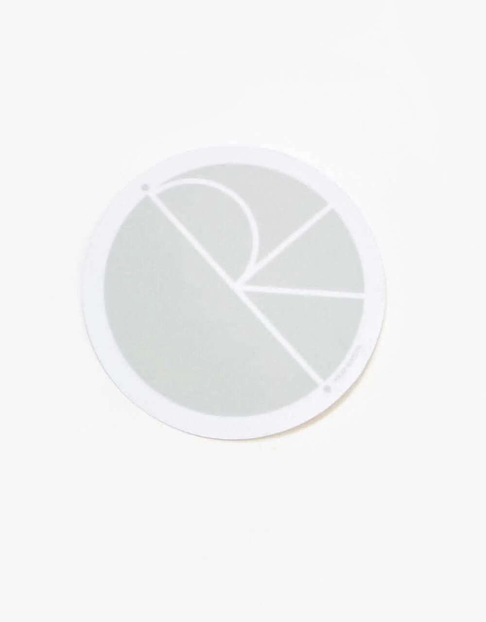 Polar Fill Logo Sticker - Grey - Image 3