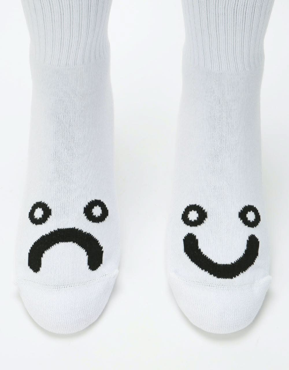 Polar Happy Sad Socks - White - Image 5