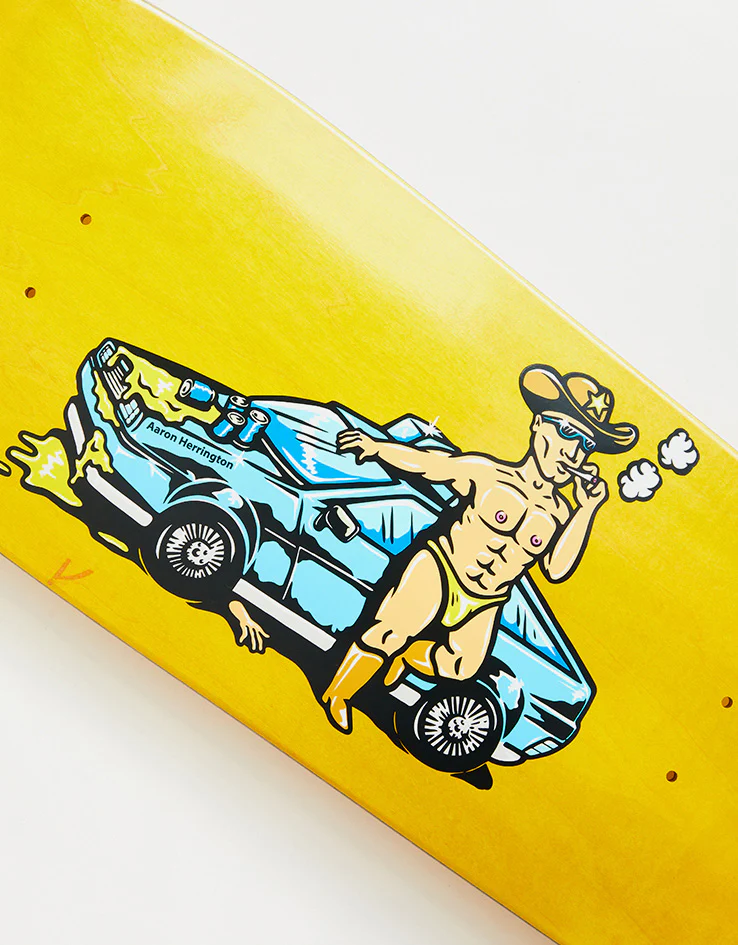Polar Herrington Cowboy Cop Skateboard Deck - DANE 1 Shape 9.75" - Image 2