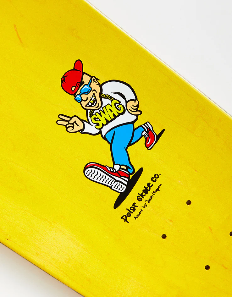 Polar Herrington Cowboy Cop Skateboard Deck - DANE 1 Shape 9.75" - Image 4