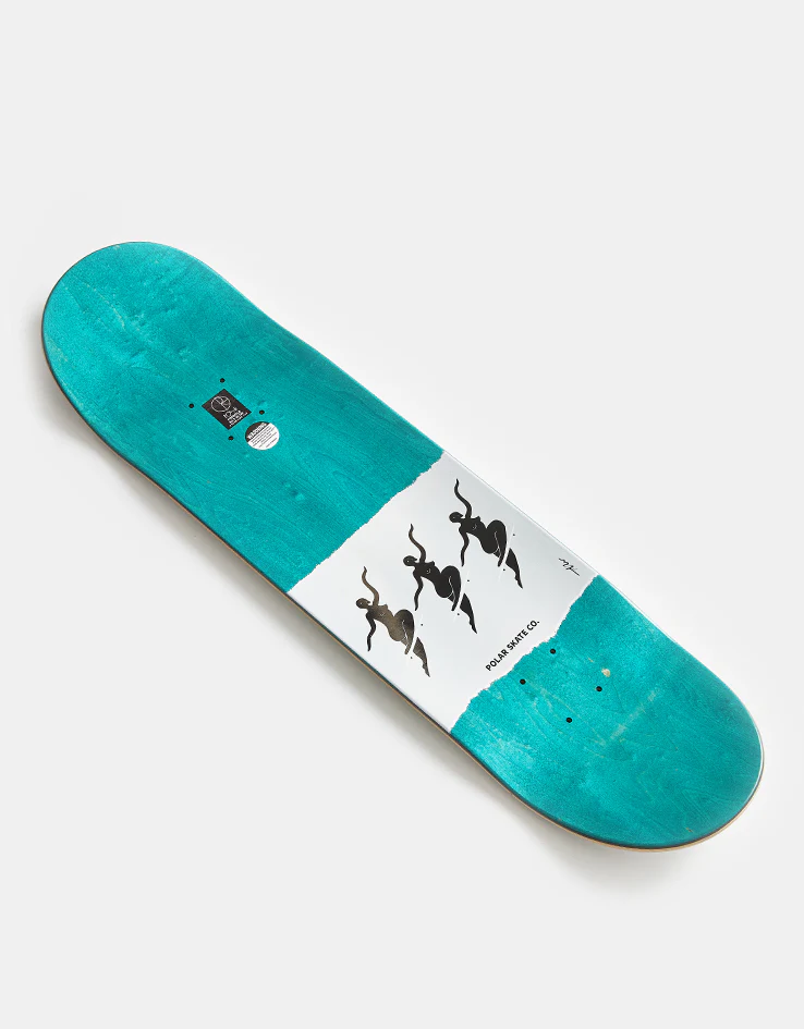 Polar No Complies Skateboard Deck - 8.5" - Image 2