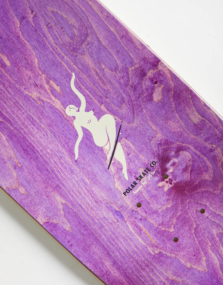 Polar No Comply 'SHORT' Skateboard Deck - 8.5" - Image 4