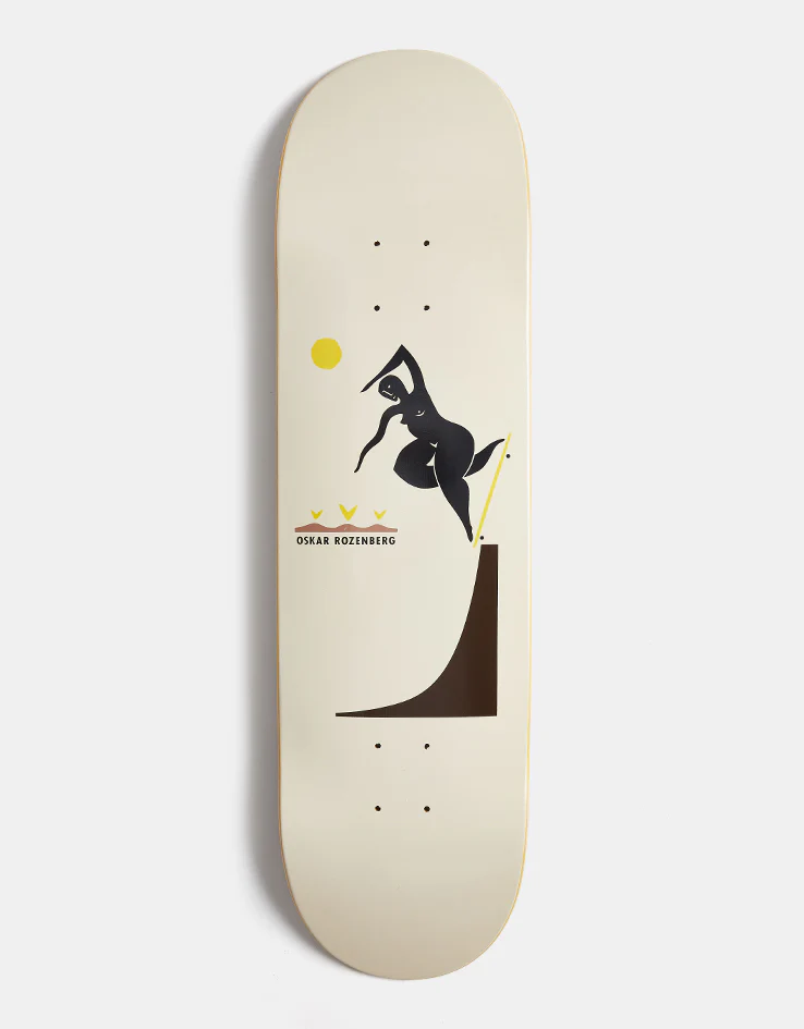 Polar Rozenberg BS Noseblunt Skateboard Deck - 8.375"
