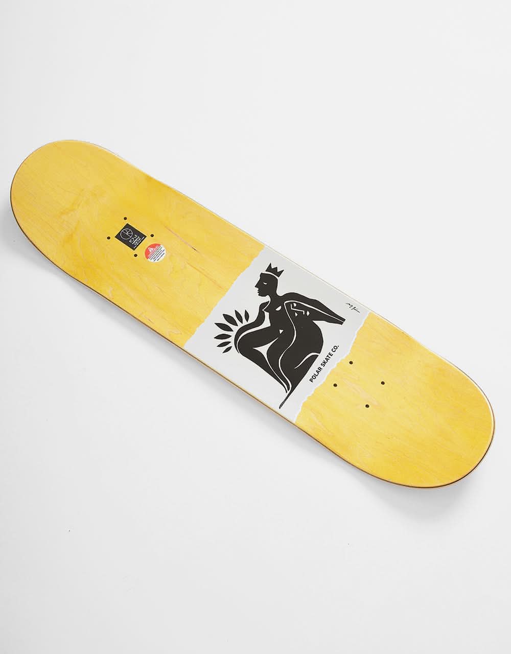 Polar Sanbongi Backside Noseblunt Skateboard Deck - Sand - Image 3
