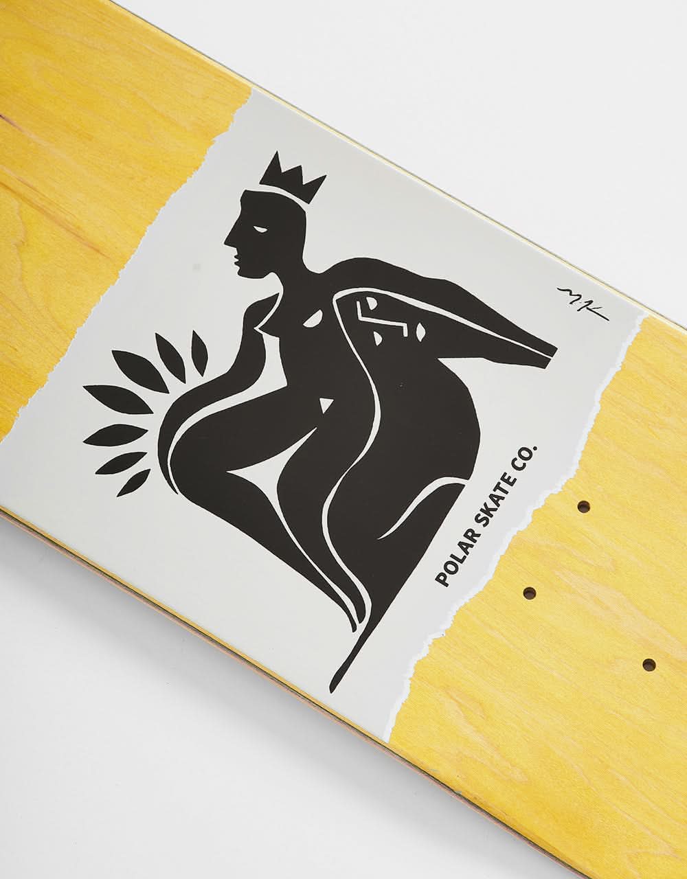 Polar Sanbongi Backside Noseblunt Skateboard Deck - Sand - Image 5
