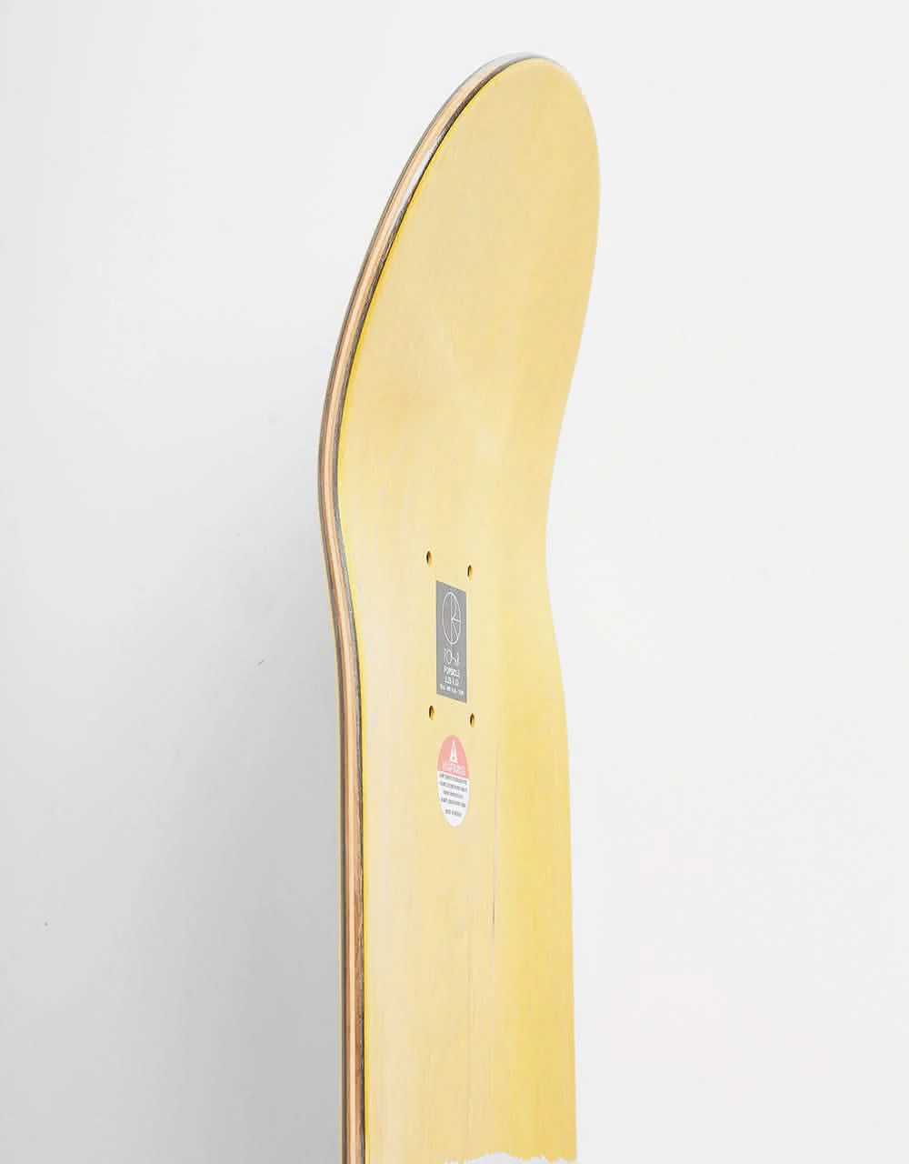 Polar Sanbongi Backside Noseblunt Skateboard Deck - Sand - Image 6