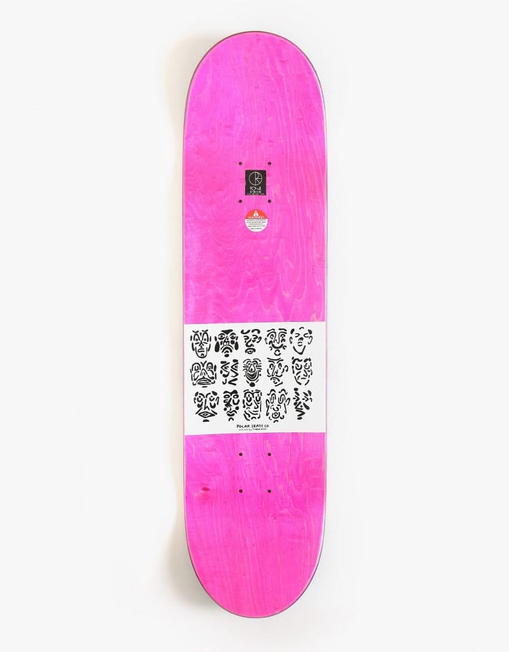 Polar Sanbongi Faces Skateboard Deck - 8.125" - Image 3