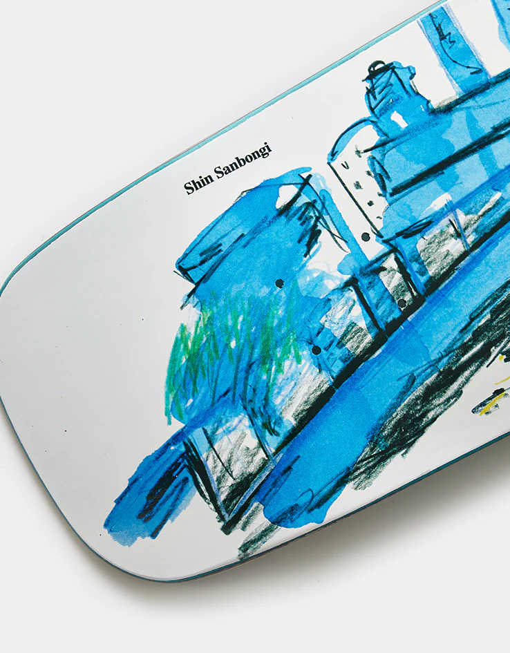Polar Sanbongi Shin City 'DANE 1' Skateboard Deck - 9.75" - Image 3
