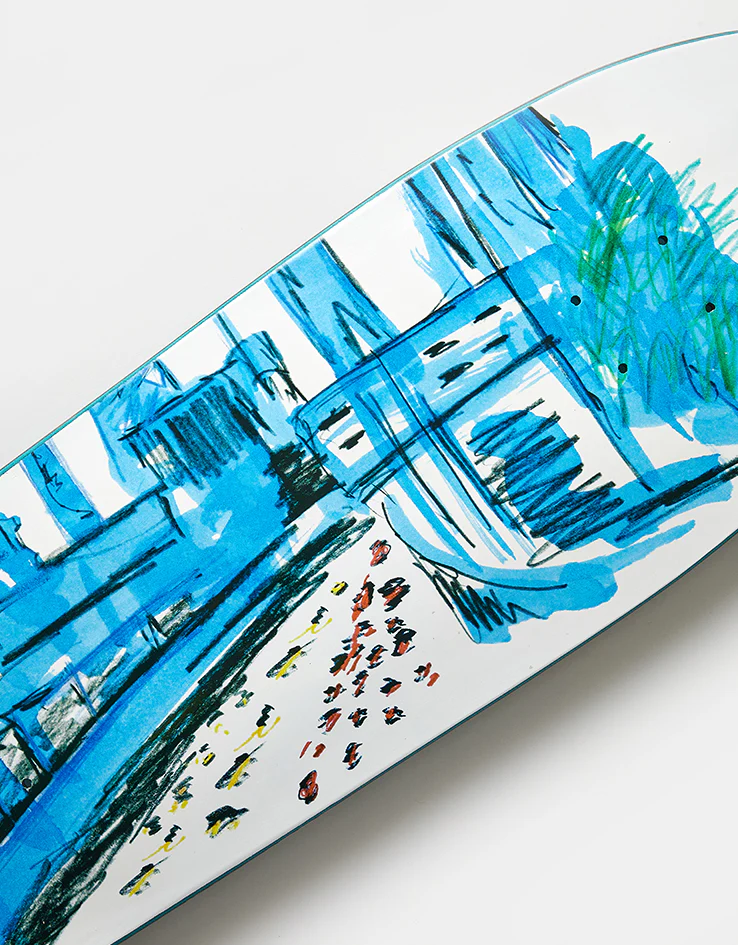 Polar Sanbongi Shin City 'DANE 1' Skateboard Deck - 9.75" - Image 4