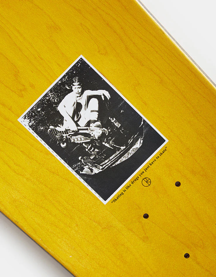 Polar Stenström Tape & Panther Skateboard Deck - D1 Shape 9.25" - Image 4