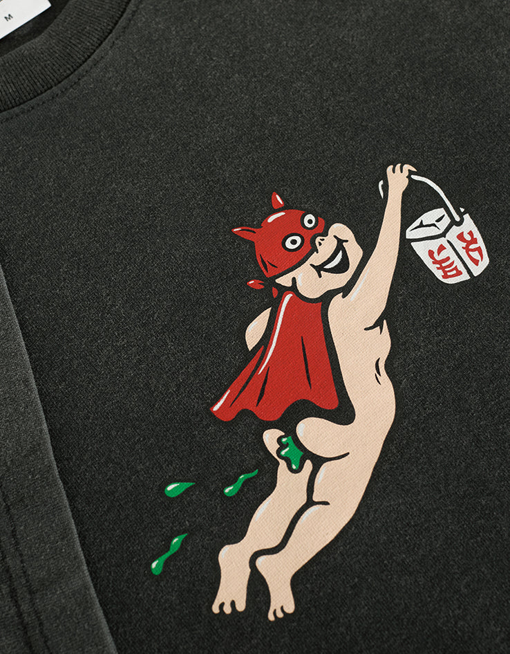 Polar Take Away T-Shrt - Silver Black - Image 3