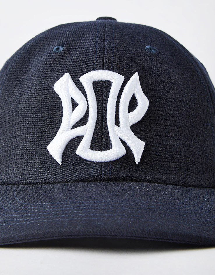 Pop Trading Company Acid Six Panel Cap - Navy - Image 2