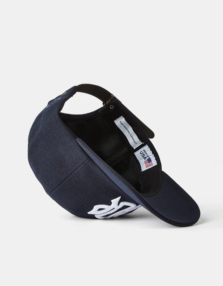 Pop Trading Company Acid Six Panel Cap - Navy - Image 6