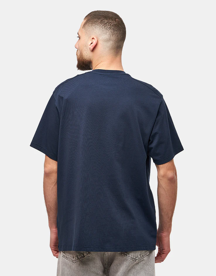 Pop Trading Company Acid T-Shirt - Navy - Image 2